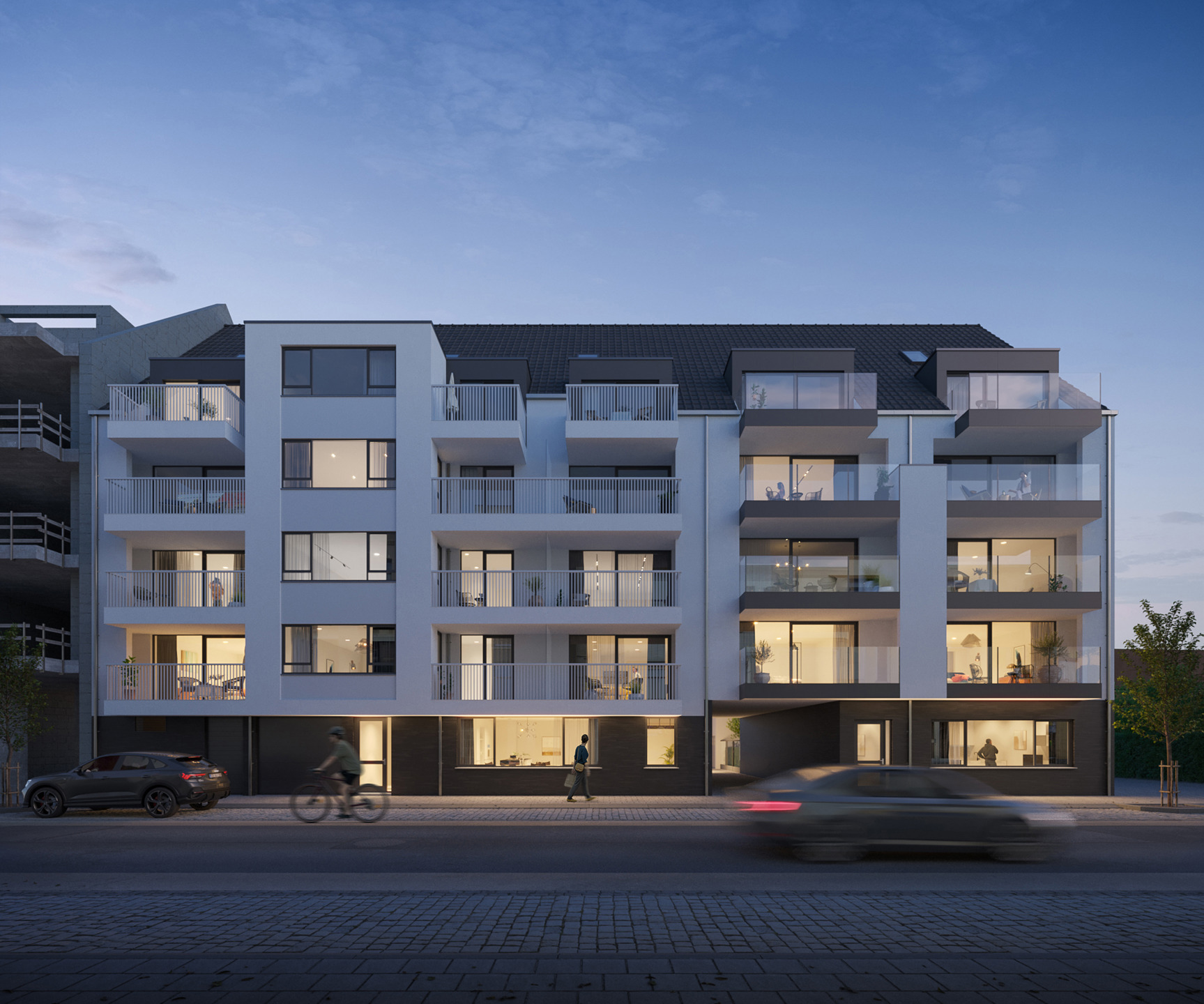 Residentie Swan gelegen in het centrum van Blankenberge