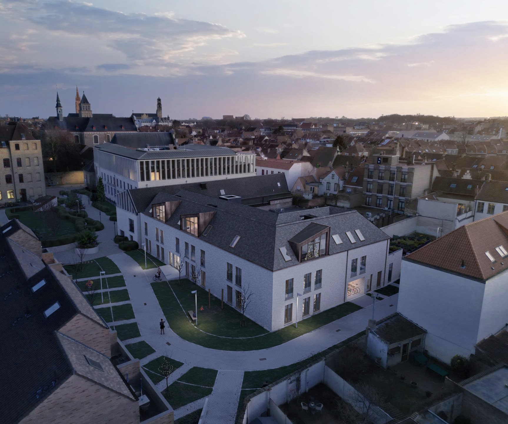 Weylerhof in het historisch stadscentrum van Brugge