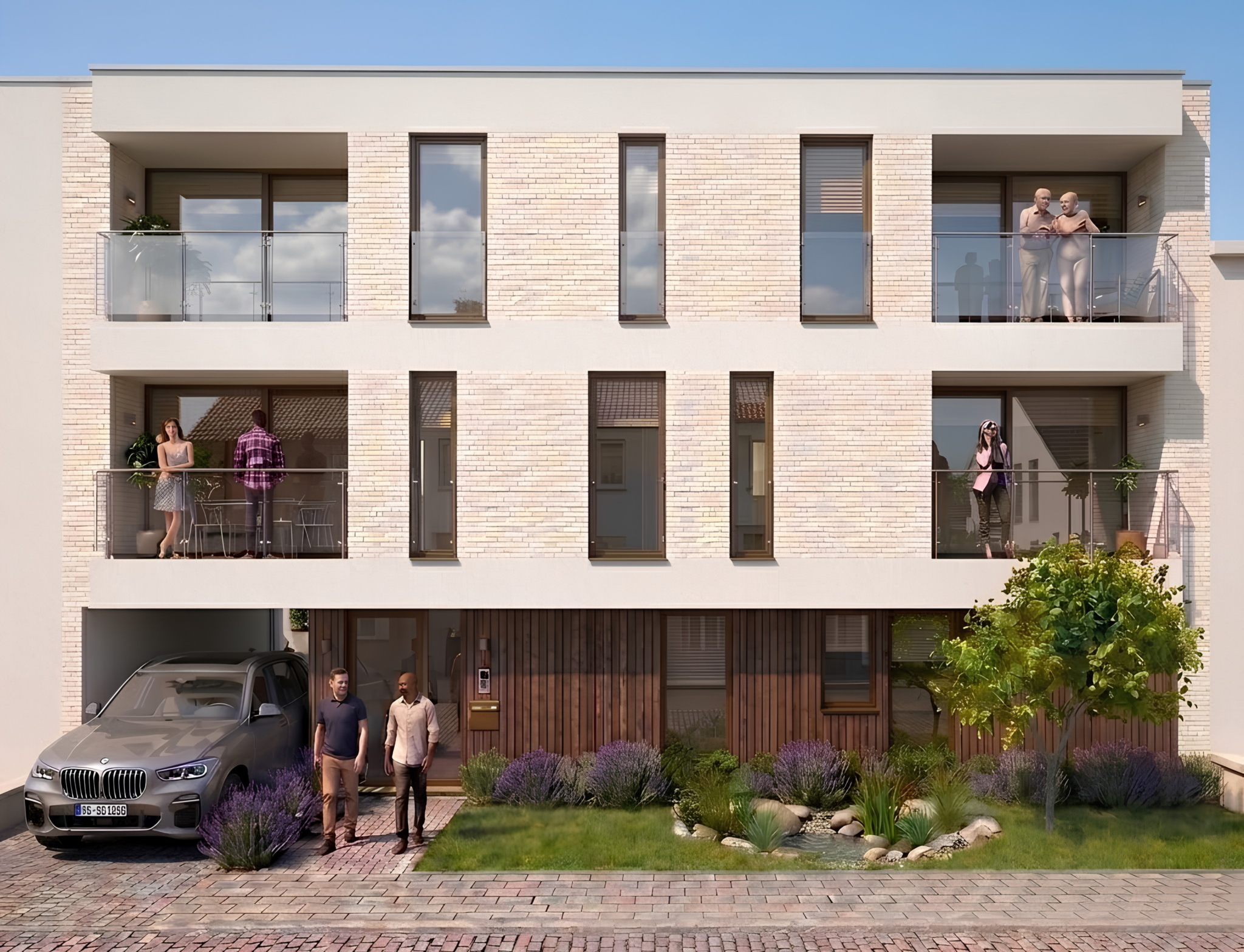 Residentie Christiane, wonen in het centrum De Haan. 